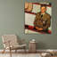 «Willie Gillis» par Norman Rockwell, toile tendue avec châssis-515529209