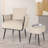 Itamar Velvet Accent Chair with Ottoman-361014217