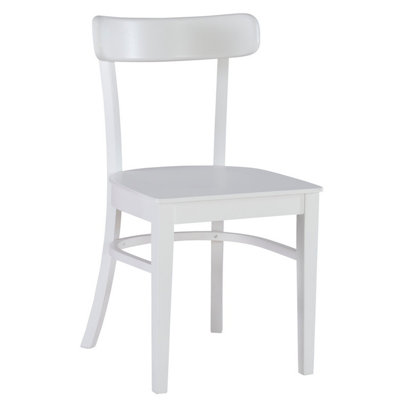 Ensemble de 2 chaises blanches Patsy
