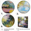 Art mural bleu et vert Monets Lake Reflections 4 - Lake-2012143414-2048319953