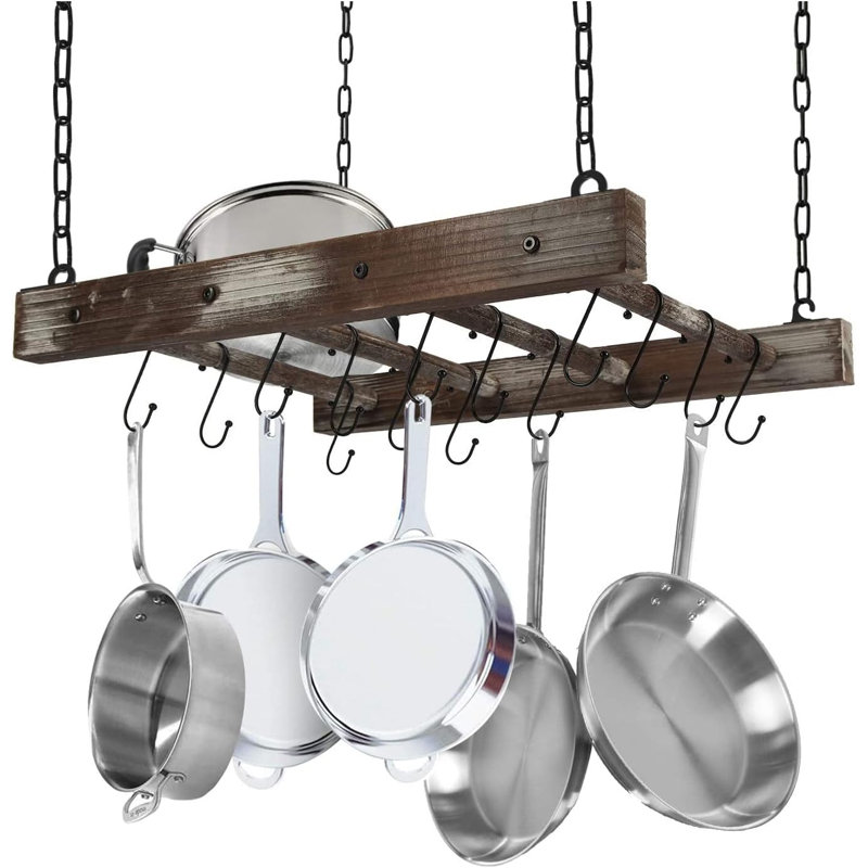 Rangement mural pour casseroles à suspendre