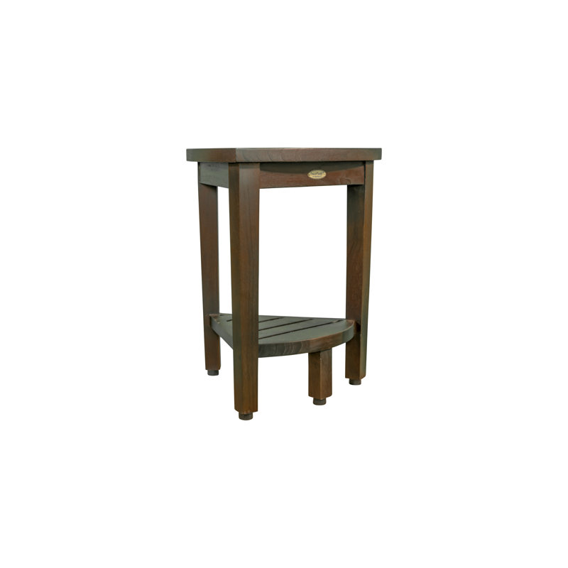 Banc de douche en coin en teck DecoTeak Oasis
