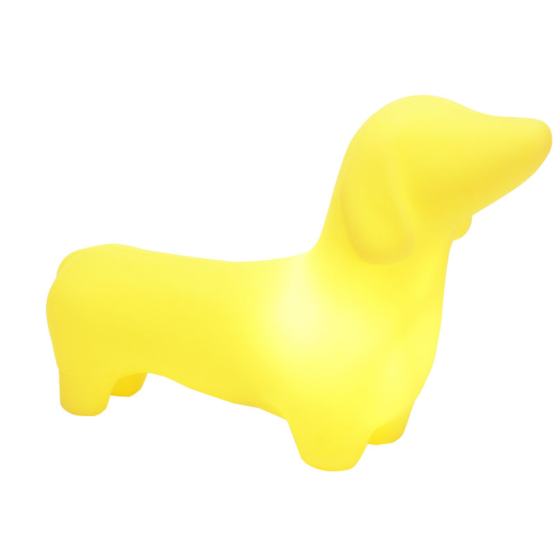Figurine de teckel Aaden, Jaune moelleux