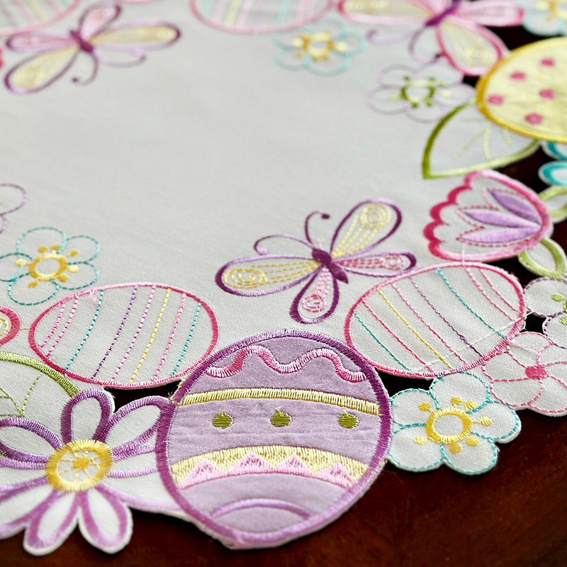 Easter Egg Ornament Placemat Larrell