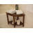 Mitch 22.25'' W Bamboo Corner Shower Bench-368199435