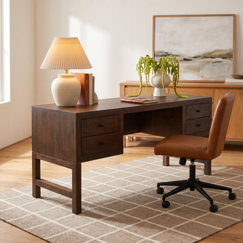 Alarins Windsor Desk Dark Brown