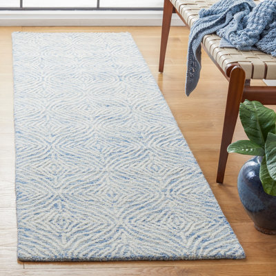 Pezanetti Hand Tufted Wool And Cotton With Latex Abstract Rug