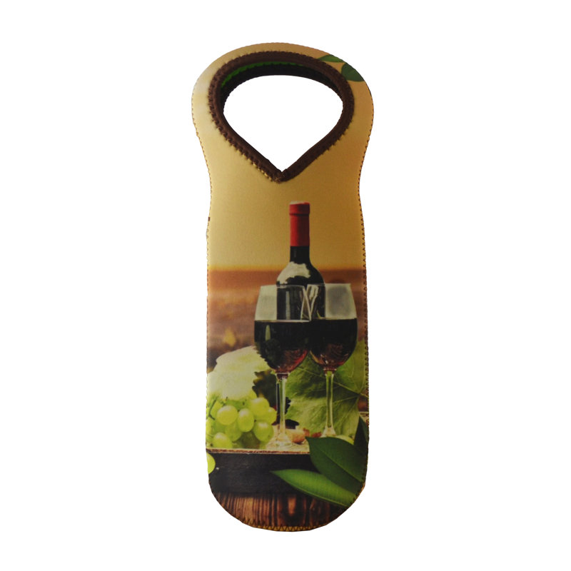 Neoprene Insulated Wine Bottle Holder Carrier