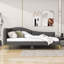 Upholstered Daybed with Headboard Armrest and Support Legs-1672446135-1672446133