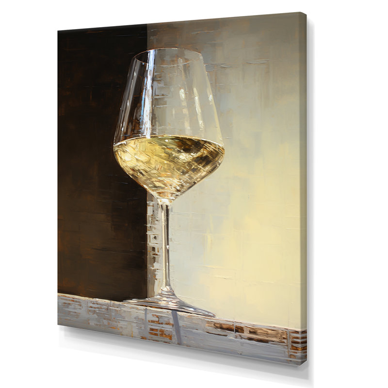 «Sauvignon Streak», reproduction sur toile encadrée, Toile tendue, H 32 po x l 16 po