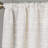 Cemya 100% Polyester Light Filtering Horizontal Stripped Curtain Panel with Rod Pocket Top -1654603258-1654603261