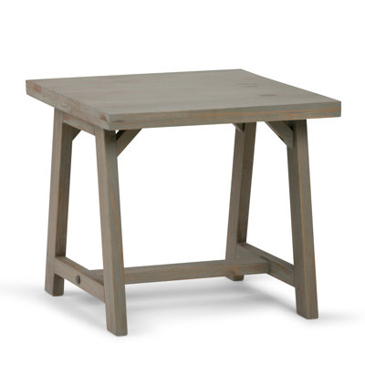 Modern - End Table - Distressed Grey