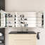 Pharmacie rectangulaire avec miroir-718095503
