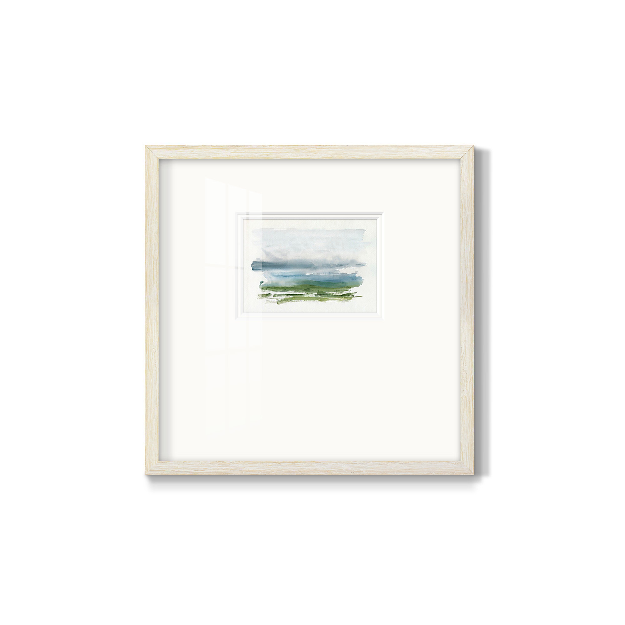 Coastline Splash III, Gray, 17" H x 17" W x 1.25" D
