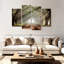 «Trees Evergreen Plantation», reproduction d'art sur toile 4 pièces-104190432