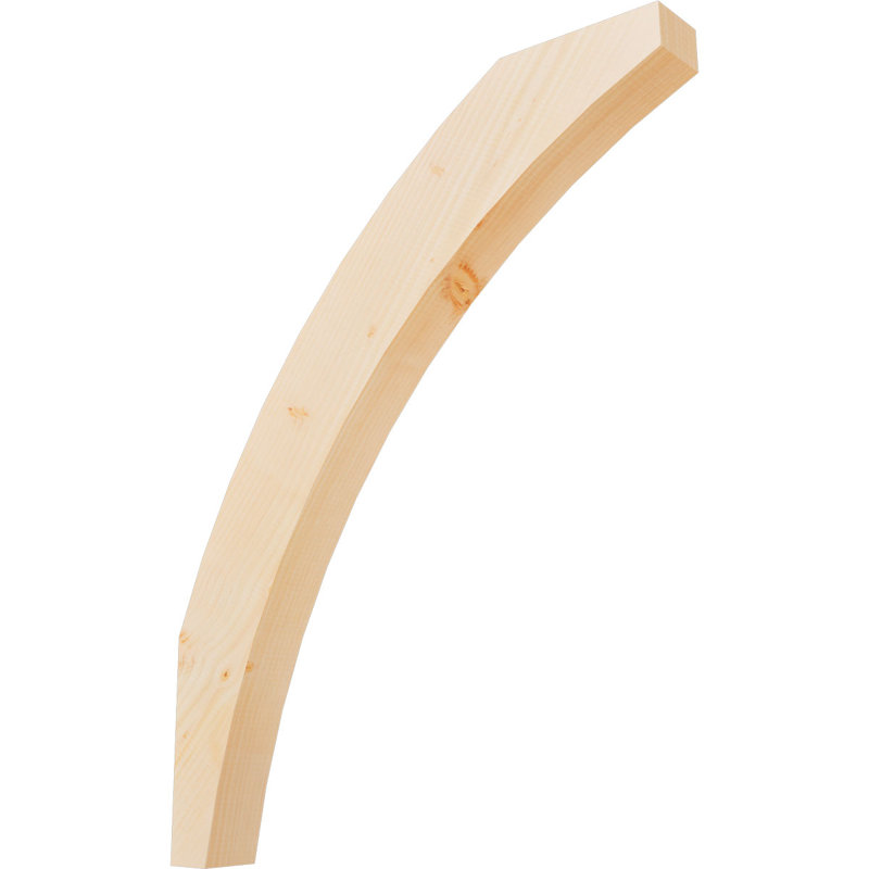 Genouillère Thorton, Sapin Douglas de 3 1/2 po (lisse), 30 po X P 38 po H