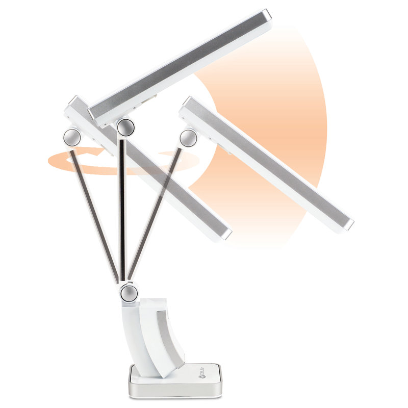 Lampe de bureau OttLite 13W Slimline - Maison, bureau, chambre à coucher ou lecture, Blanc
