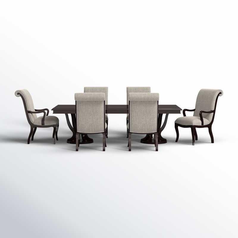 Dows Extendable Double Pedestal Dining Set