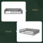 Upholstered Platform Bed With Guardrail And Pillow-1219406565
