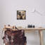 «Modern Splatter Elephant», toile encadrée flottante noire par Noah Bay-157055396-157055399