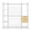 Armoire ouverte avec rails suspendus, tablettes, tiroirs-1007300408