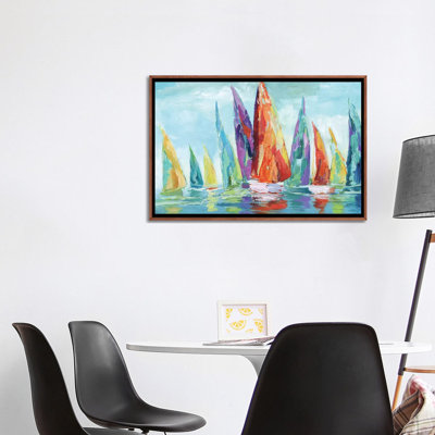 Reproduction d’art sur toile Fine Day Sailing I par Nan