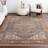 Valentine Oriental Red/Brown Area Rug-381626372