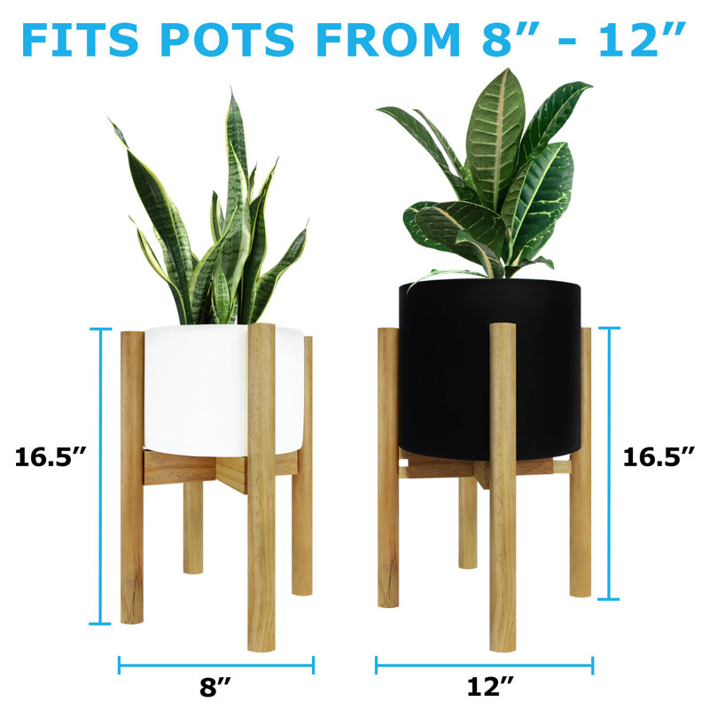 Support pour plante à piédestal à forme libre Vanvalkenburg, Petit