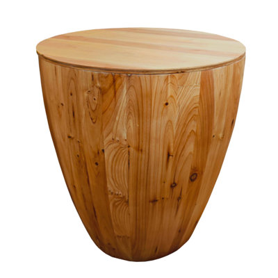 Vintage Style Bucket Shaped Coffee Table, Perfect for Office, Dining, and Living Room Decor and Functionality by Ophelia & Co.