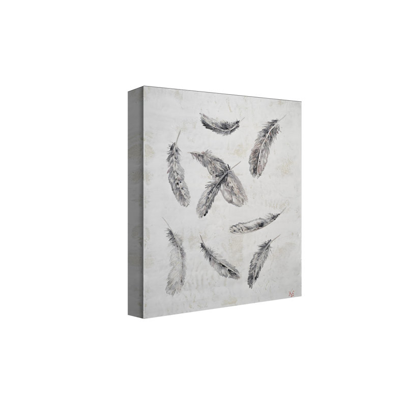 "Falling Shadows", art mural sur toile, Toile tendue, H 24 po x l 16 po