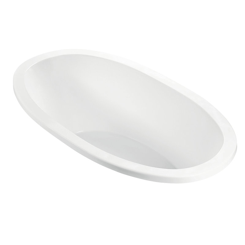 Baignoire de trempage en acrylique MTI Solutions 3, Blanc, Sous-comptoir, H 22 po x l 66 po x P 36 po