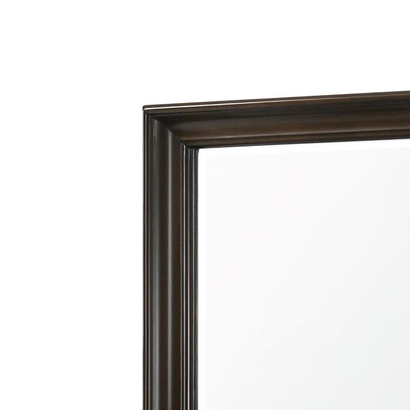 Square Mirror, Mahogany