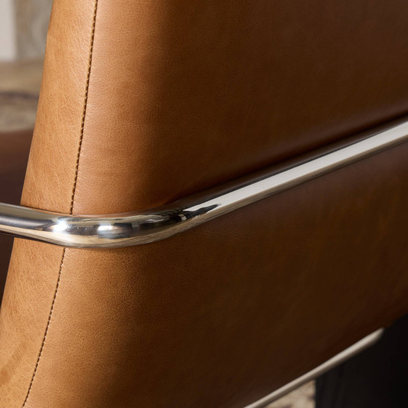 Sherman Leather Swivel Task Chair, Sonoma Chestnut