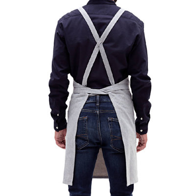 Tablier bleu