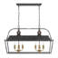 Luminaire suspendu linéaire 8 lumières Anyfer