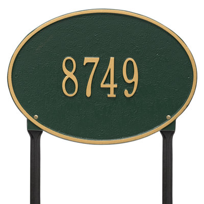 Plaque d'adresse sur 1 ligne Hawthorne
