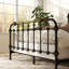 Mobilier de chambre à coucher style transitionnel noir antique brossé à la main-131573993