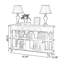 Console rectangulaire en bois massif noyer-1894263199