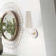 Tropez Single Light Dimmable Armed Sconce
