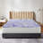 2" Reversing Purple Gel Memory Foam Mattress Topper with waterproof mattress  protector-96346560