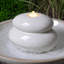 Weather Resistant Floor Fountain with Light-1142842906