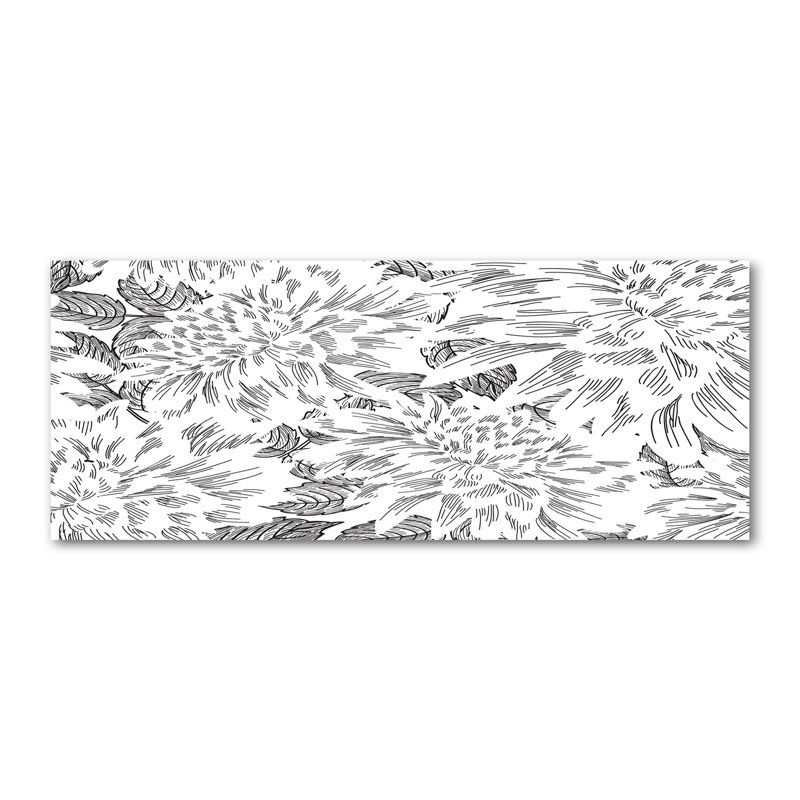 Floral Pattern - Wrapped Canvas Print
