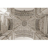 Looking Up In Lisbon Print by Sofia Fox