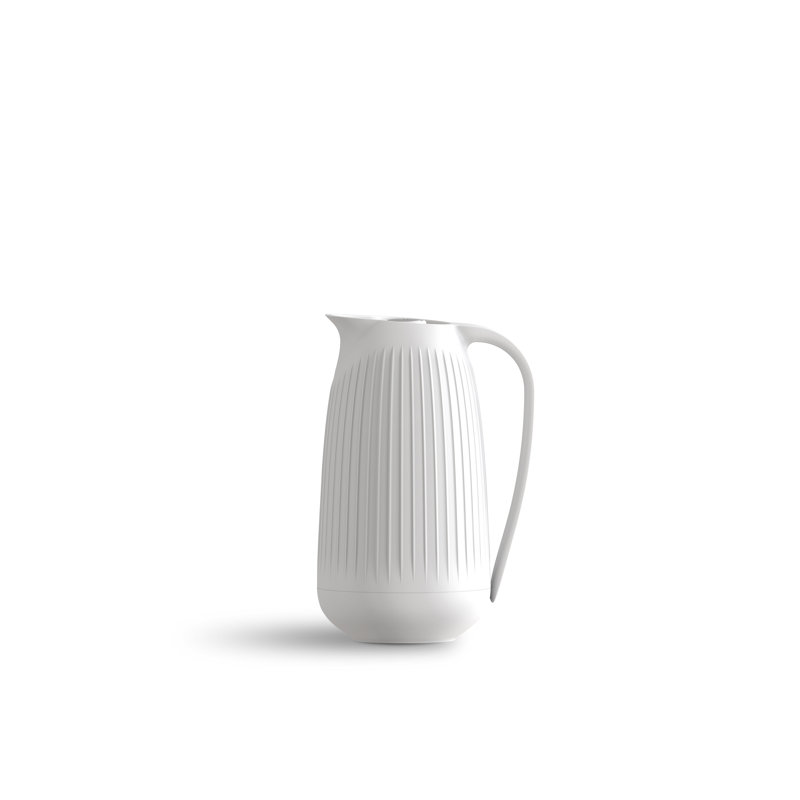 Cruche Hammershøi Thermos, Blanc, H 9,3 po x l 6,1 po x P 6,1 po