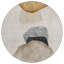 Tapis d'intérieur rond 8 po
