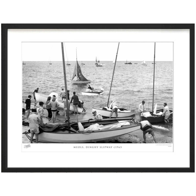 Meols, Dinghy Slipway C1965 by Francis Frith - Single Picture Frame Print, 28cm H x 36cm W x 2.3cm D