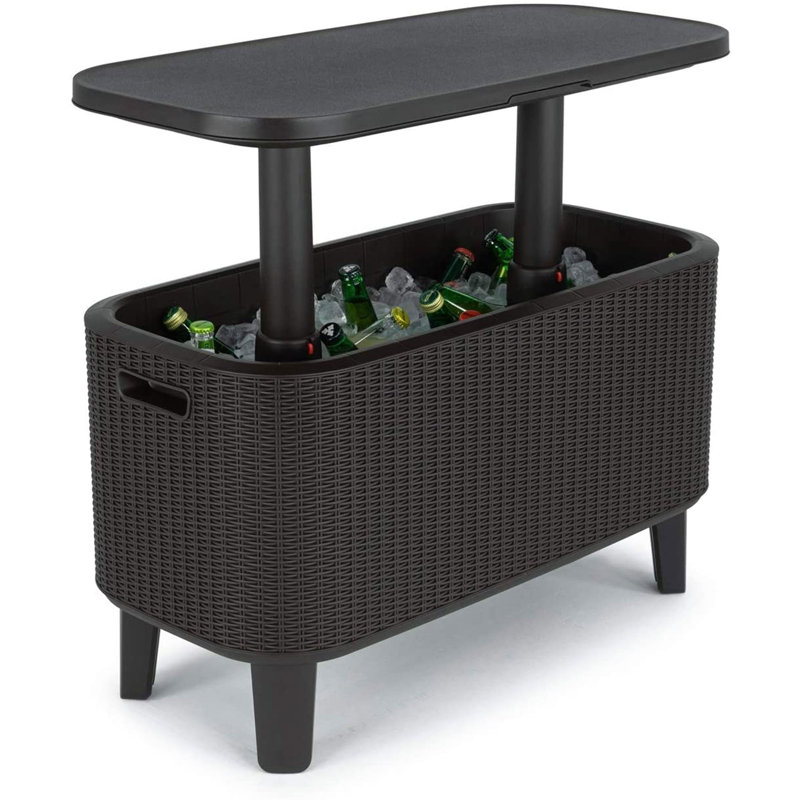 Keter Bevy Bar Cocktail Table - Anthracite/grey