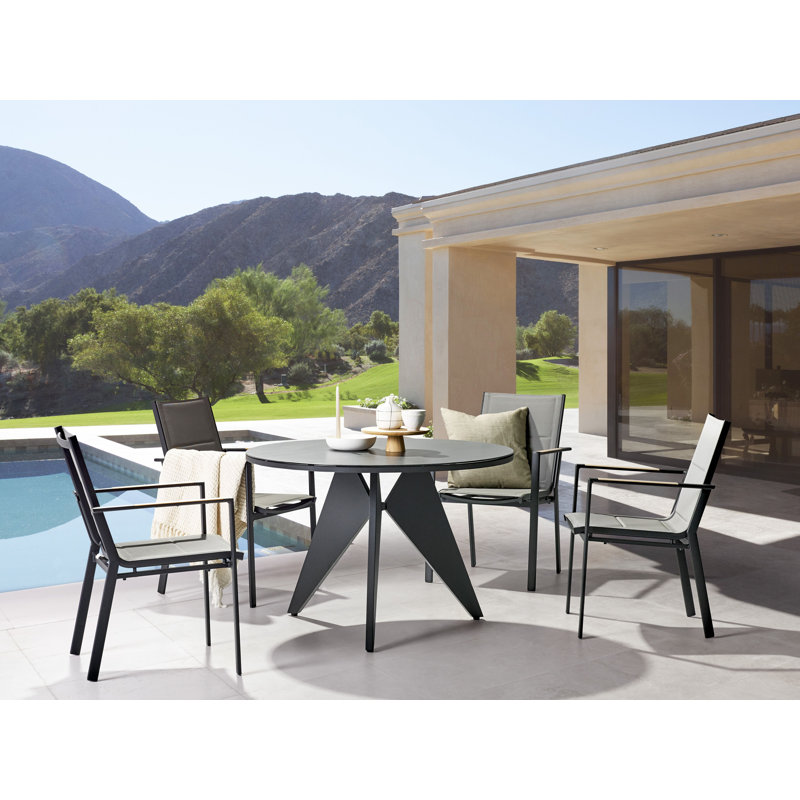 Kylian Stacking Patio Dining Armchair