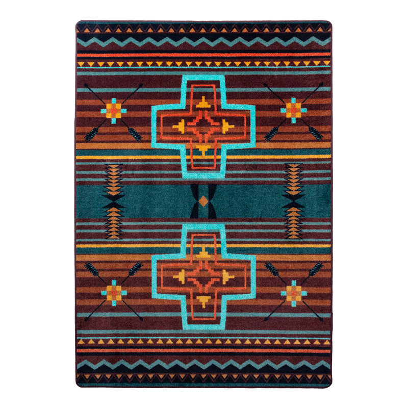 Martinek Southwestern Indoor Rug, Rectangle 3' x 4'