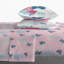 LiloStitchPD Blue/Pink Microfiber Reversible 5 Piece Comforter Set-56460769